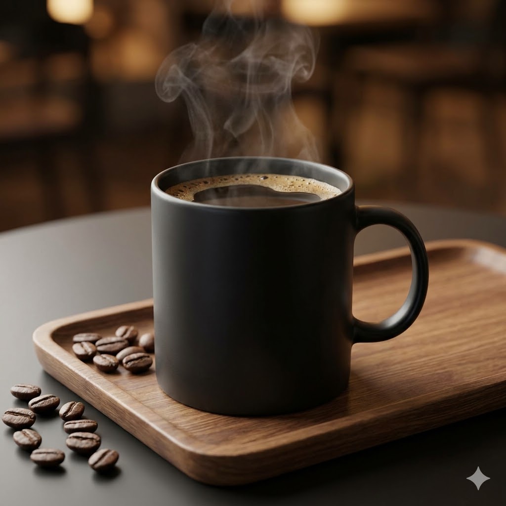 Americano at AXUM Restaurant Leeds