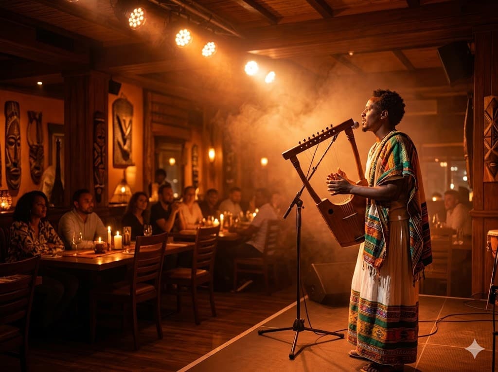 Live African Music Night at AXUM Restaurant Leeds