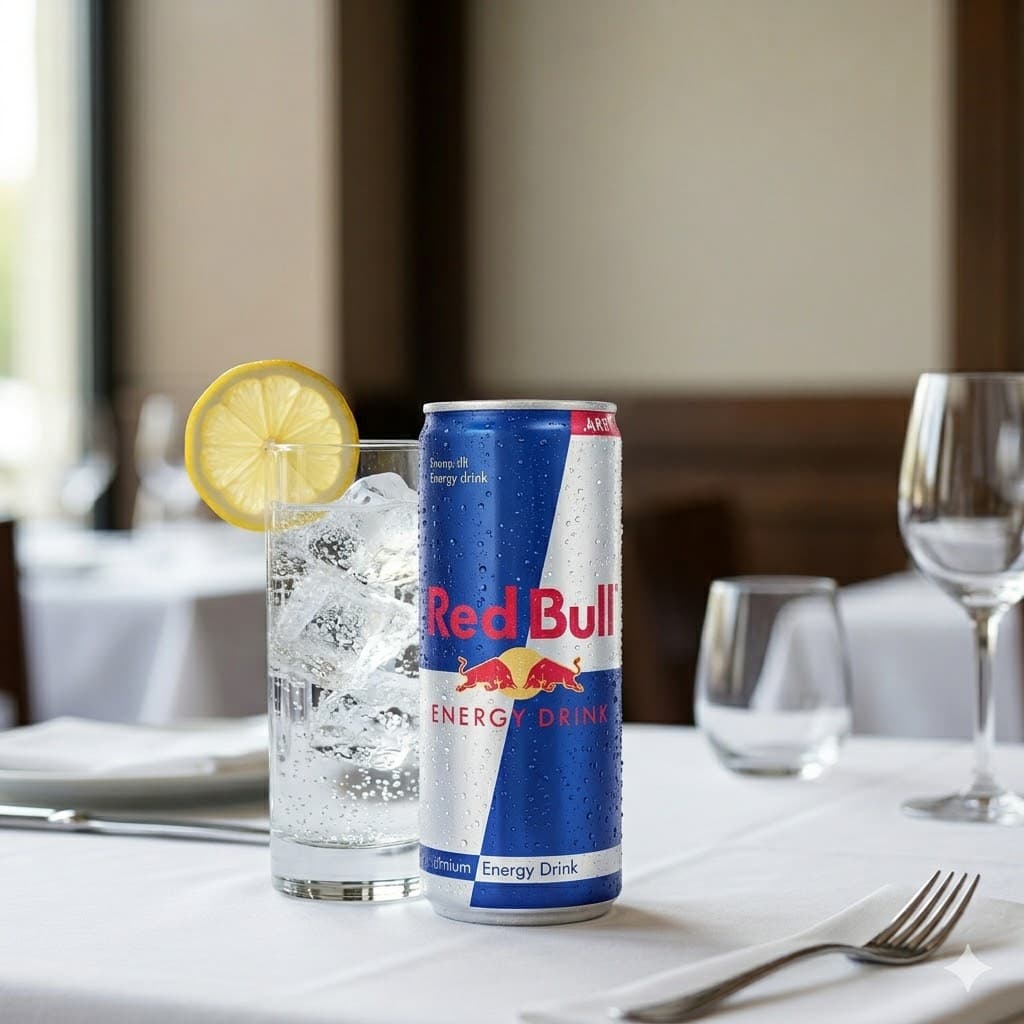 Red Bull at AXUM Restaurant Leeds