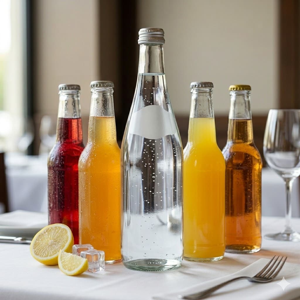 Soft Drinks (Bottled) at AXUM Restaurant Leeds