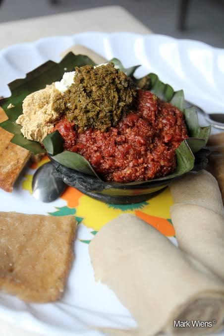 Kitfo at AXUM Restaurant Leeds