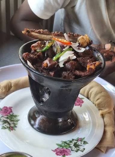 Zelzel Tibs at AXUM Restaurant Leeds